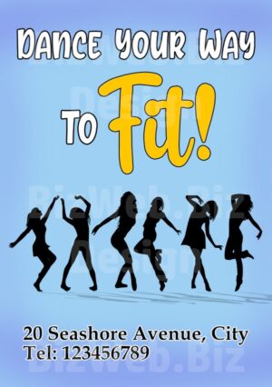 Dance fitness poster