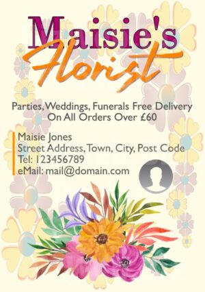 Florist leaflet