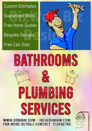 Plumbing services leaflet