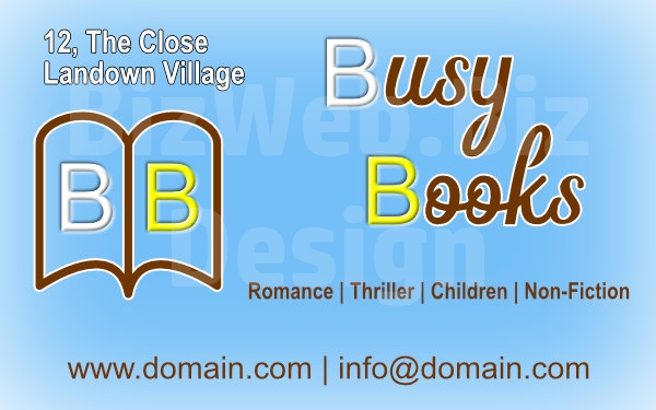 Book Store Business Card