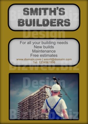 Building advertisement poster