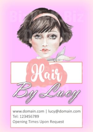 Hair Stylist Leaflet